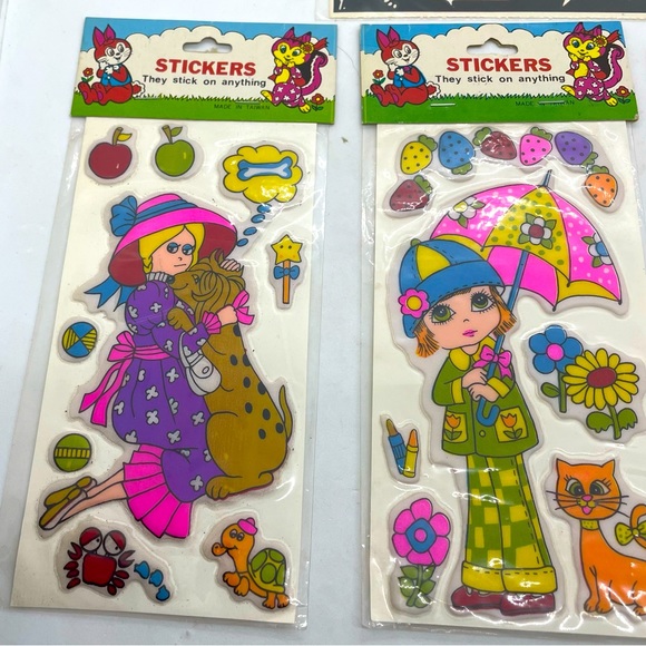 Vintage assorted stickers 80’s-90’s - Picture 2 of 5